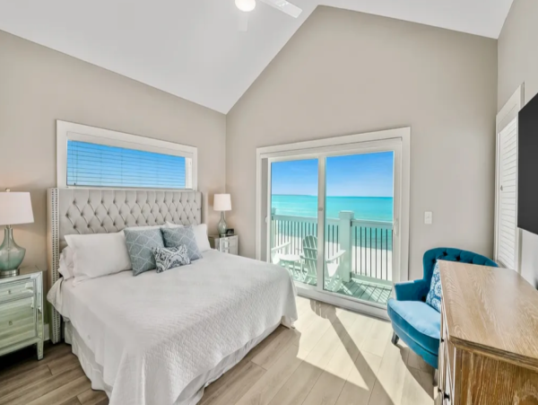 Luxurious Port St. Joe Beach Rental Six Bedroom Home with Pool & Beach Access